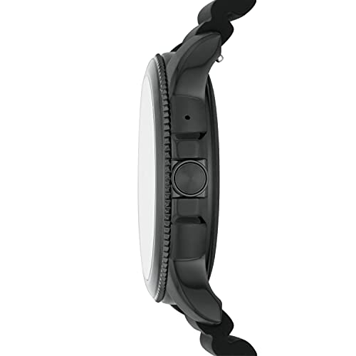 Fossil - Gen 5e Smartwatch 44mm Silicone - Black - FTW4047