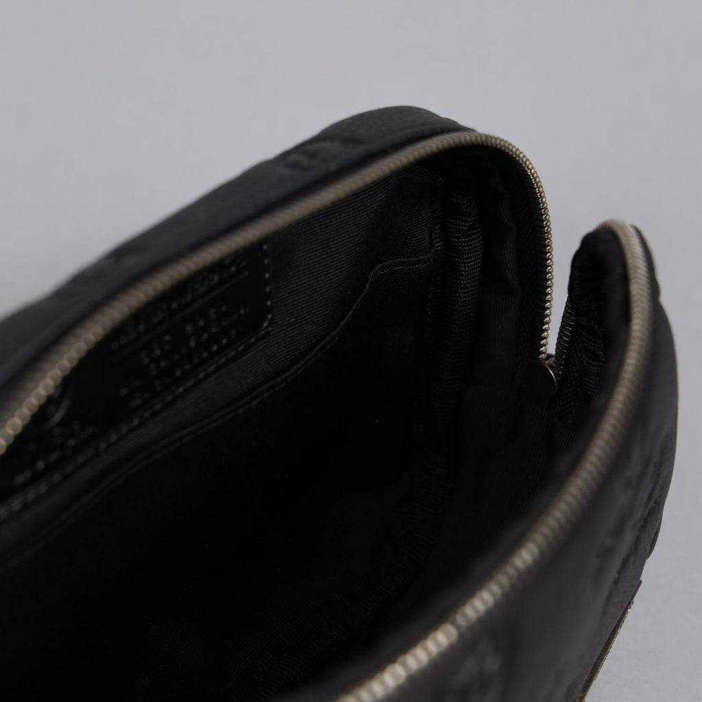 Crossbody Pack Black Luxury Leather