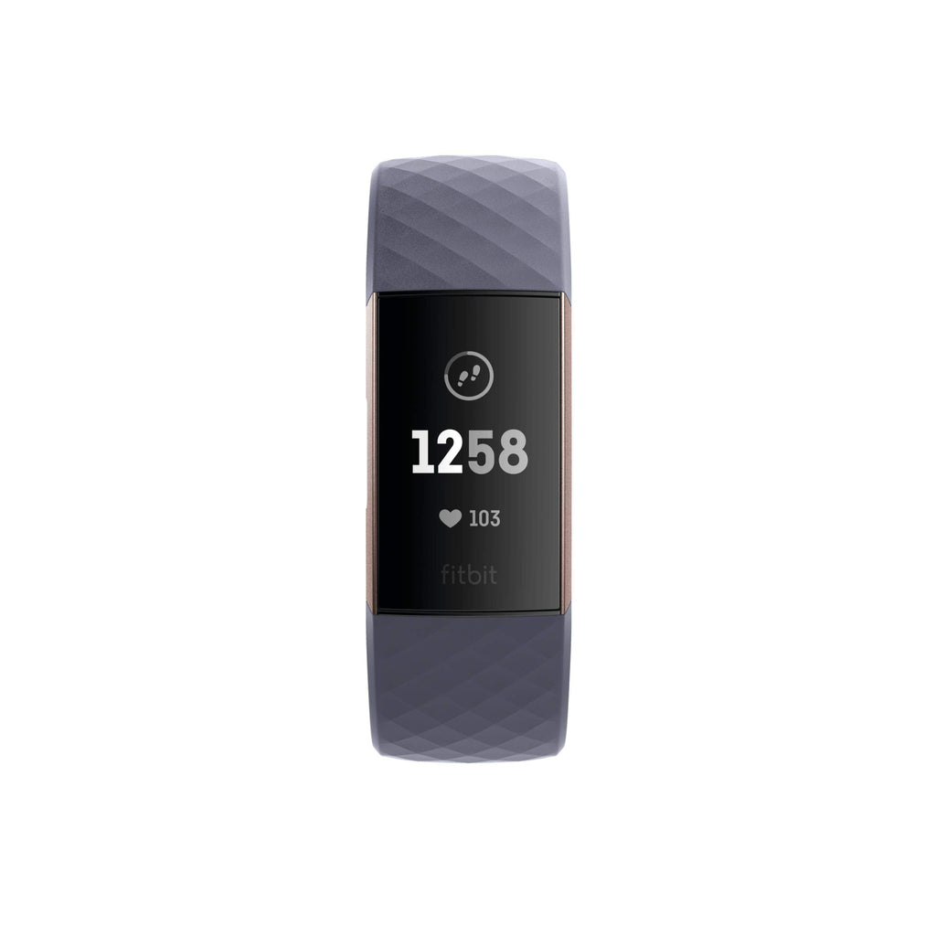 Fitbit Charge 3 Activity Tracker - Rose Gold/Blue Grey - FB409RGGY