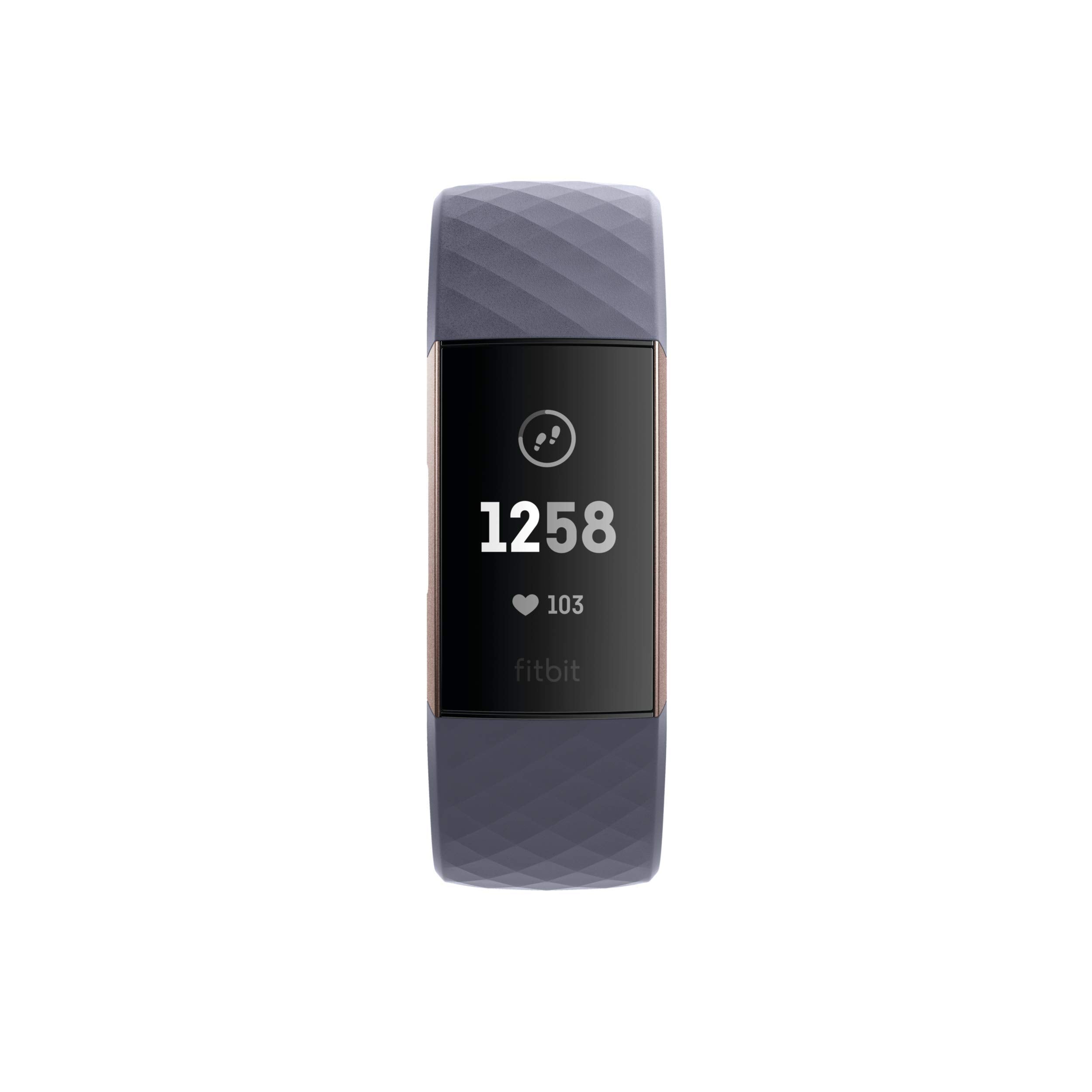 Fitbit Charge 3 Activity Tracker - Rose Gold/Blue Grey - FB409RGGY