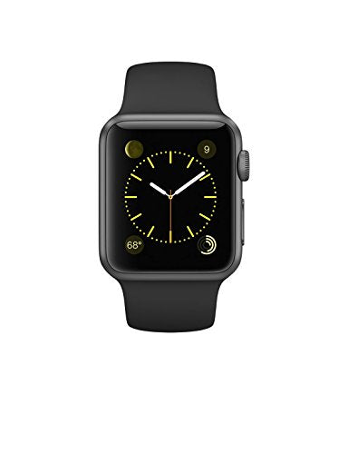 Apple Watch Sport (Wifi) 38mm Space Gray Aluminum Case w/ Black Sport Band - MJ2X2LL/A