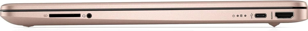 HP 15.6" HD Intel Celeron - Pale Rose Gold - 4GB RAM - 128GB SSD - 15-DY0027DS