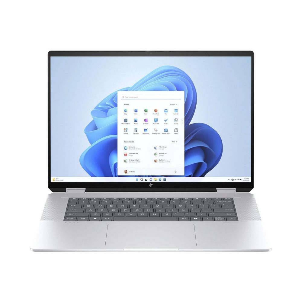 HP ENVY x360 ? 16" 2-in-1 FHD+ Touch ? Intel Core Ultra 7 155U ? 16GB RAM ? 1TB SSD ? Natural Silver - 16-ac0023dx