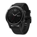 Garmin f?nix 5 Sapphire Smartwatch 47mm Fiber-Reinforced Polymer - Black w/ Black Band - 010-01688-10