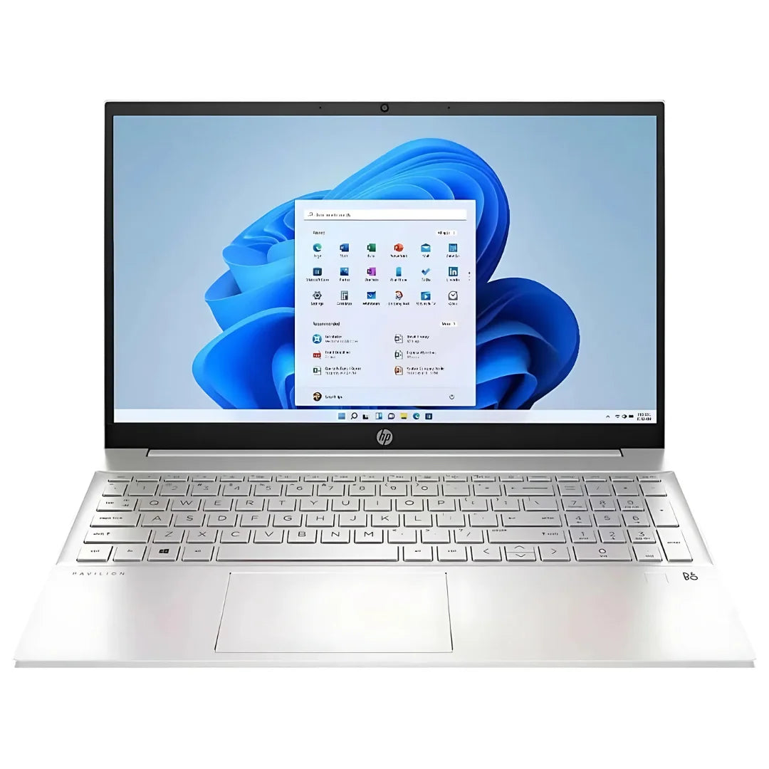 HP Pavilion - FHD Touch - i5-1235U - 12GB RAM - 512GB SSD - Silver - 15-eg2053cl