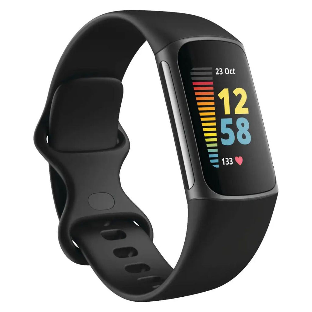 Fitbit - Charge 5 Advanced Fitness & Health Tracker - Graphite - FB421BKBK