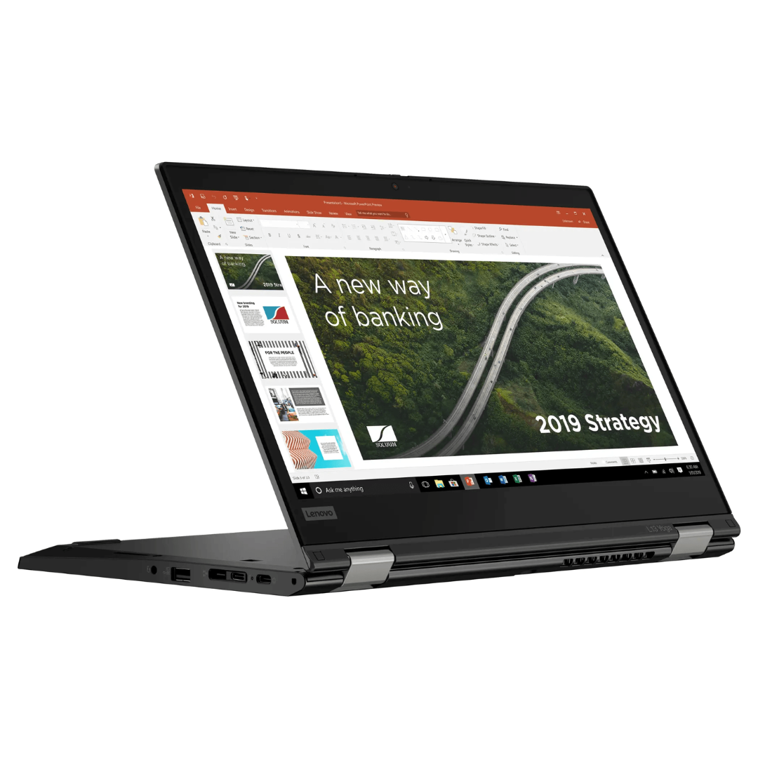 Lenovo ThinkPad L13 Yoga Gen 2 2-in-1 13.3" FHD Touch Laptop - Ryzen 5 Pro 5650U - 8GB RAM - 512GB SSD - Black - 21ADS03L00