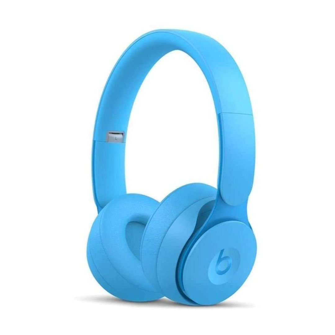 Beats Solo Pro More Matte Collection Wireless Noise Cancelling On-Ear Headphones ? Light Blue ? MRJ92LL/A