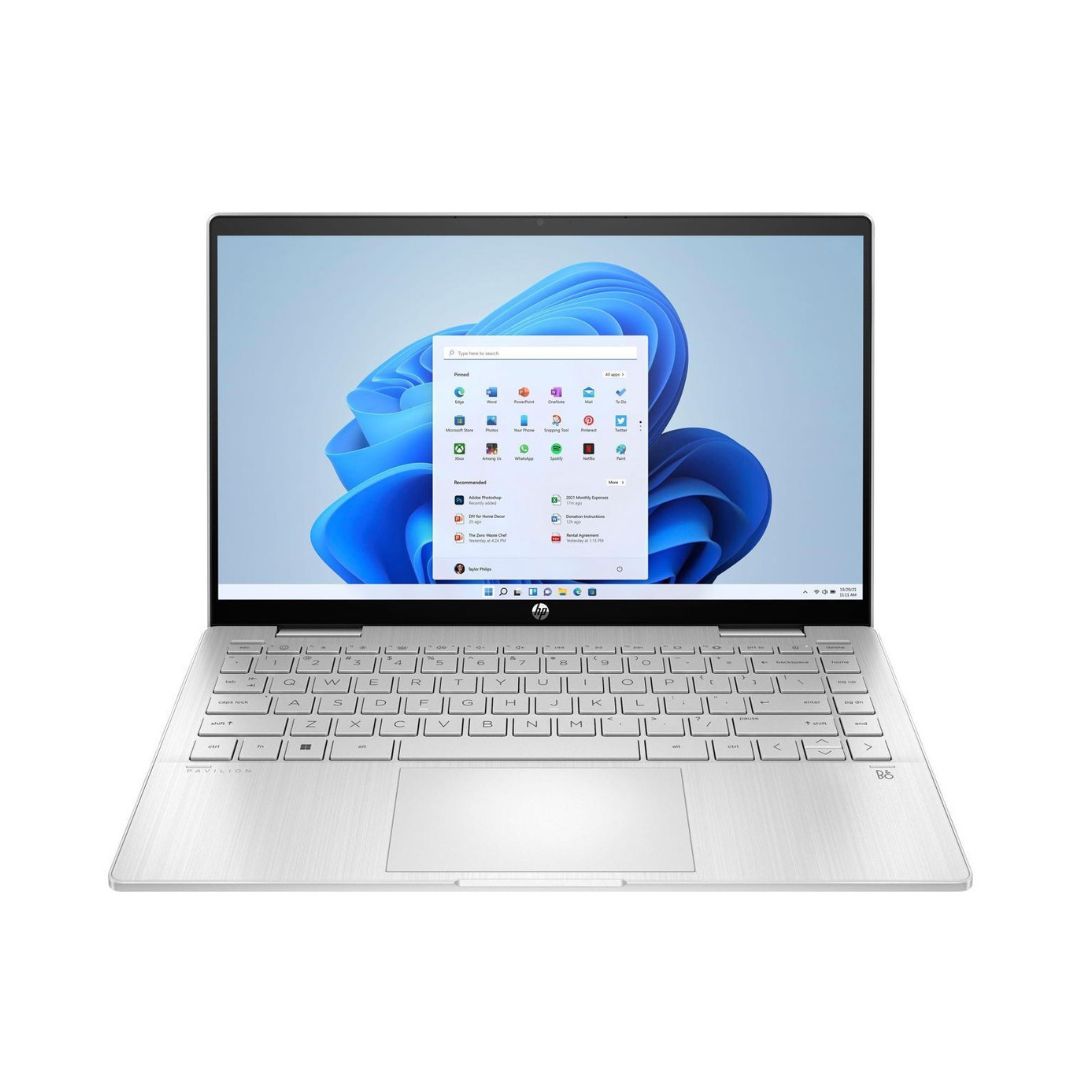 HP Pavilion x360 - i5-1235U - 8GB RAM - 256GB SSD -  Silver - 15-er1000