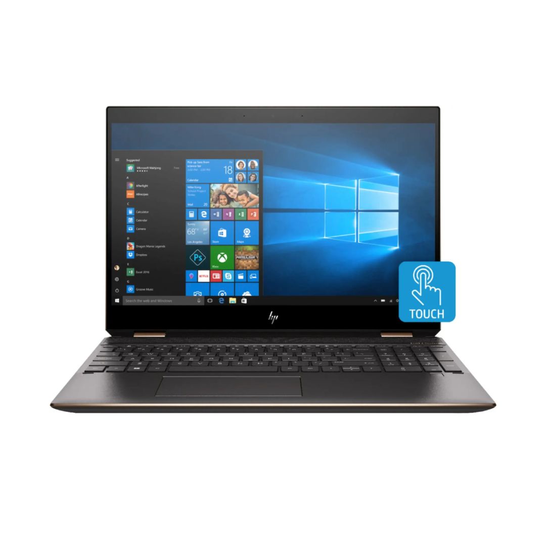 HP Spectre x360 2-in-1 15.6" 4K UHD Touch-Screen Laptop - i7-8565U - GeForce MX150 - 16GB RAM - 512GB SSD + Optane - 15-DF0033DX