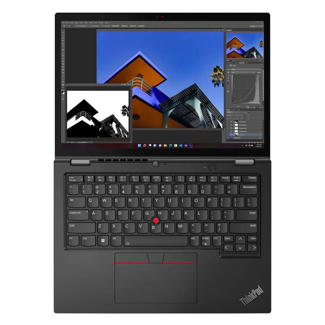 Lenovo ThinkPad L13 Yoga Gen 4 ? 13.3" WUXGA Touch 2-in-1 ? Intel Core i5-1335U ? 8GB RAM ? 256GB SSD ? Thunder Black ? 21FJS05V00