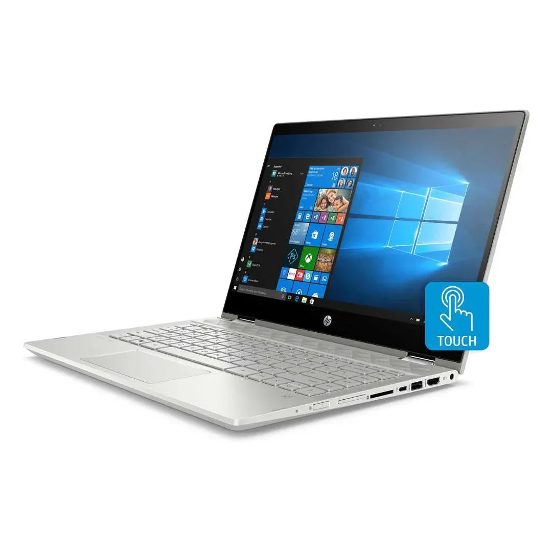HP Pavilion x360 - FHD Touch - i5-8265U - 8GB RAM - 512GB SSD - Silver - 14-cd1055cl