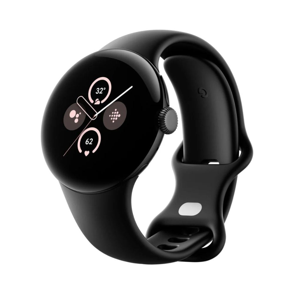 Google Pixel Watch 2 - Obsidian Active Band - Wi-Fi - Matte Black - GA05029-US