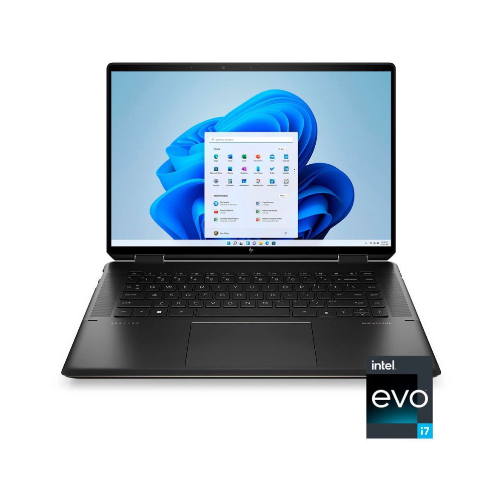 HP Spectre 2-in-1 16" UHD+ Touch-Screen Laptop - Intel Core i7-1260P - 16GB RAM - Intel Arc A370M - 1TB SSD - Nightfall Black - 16-f1023dx