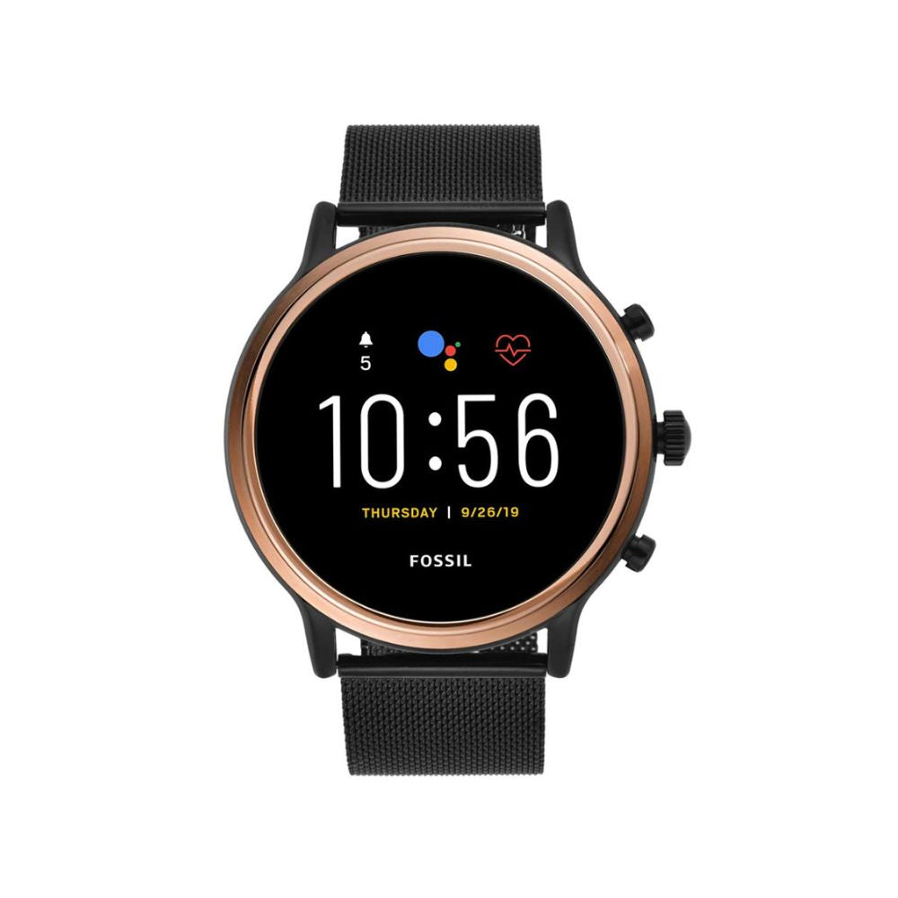 Fossil - Gen 5 Smartwatch 44mm Stainless Steel - Black - FTW6036