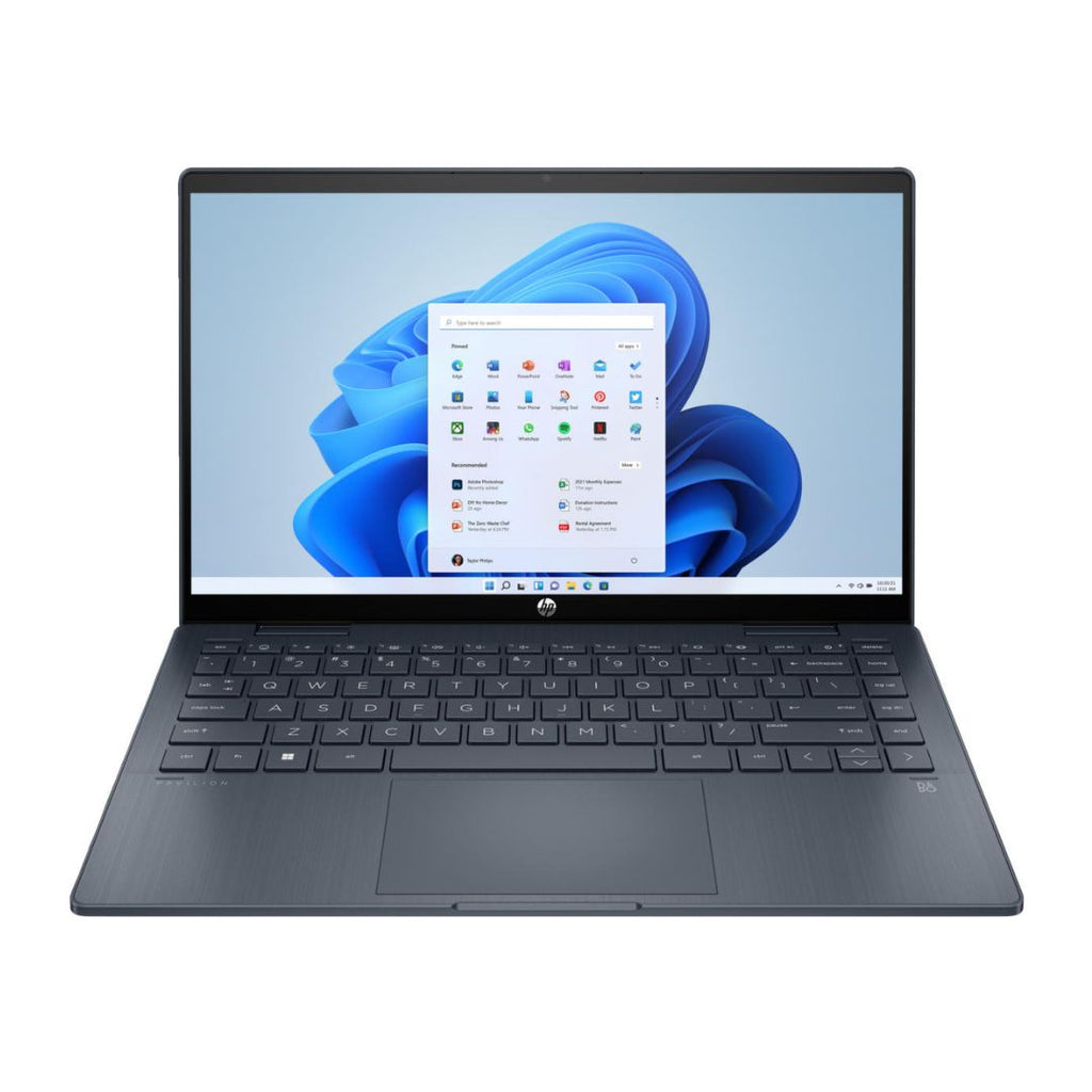 HP Pavilion x360 - i5-1235U - 8GB RAM - 512GB SSD - Space Blue - 14-ek0073