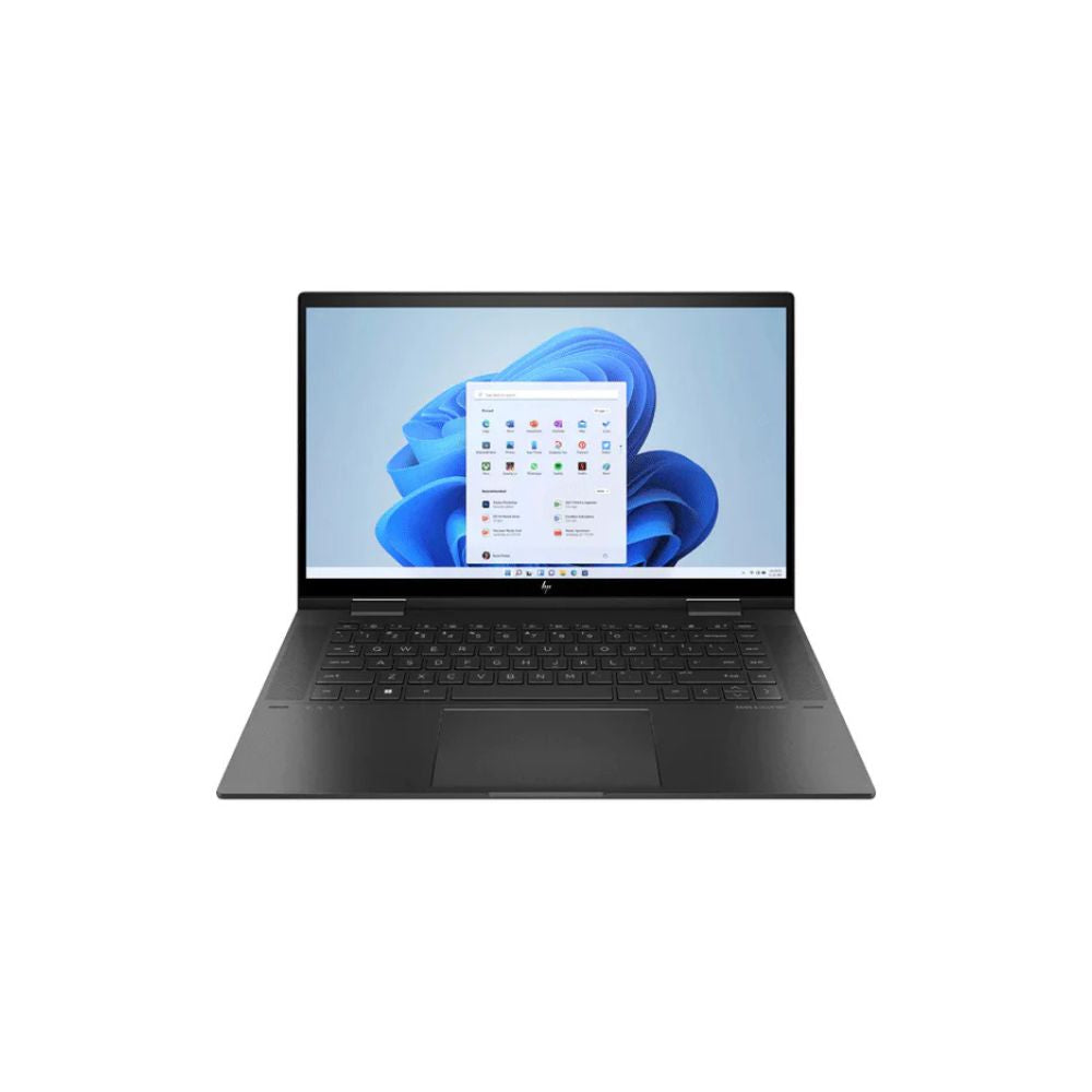 HP - Envy 2-in-1 15.6" Full HD Touch-Screen Laptop - AMD Ryzen 5 7530U - 8GB RAM - 256GB SSD - Nightfall Black - 15-fh0013dx