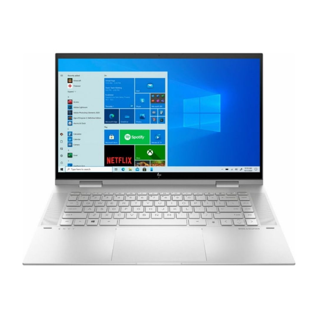 HP Envy x360 2-in-1 15.6" FHD Touchscreen Laptop - i5-1135G7 - 8GB RAM - 256GB SSD - Silver - 15M-ES0013DX