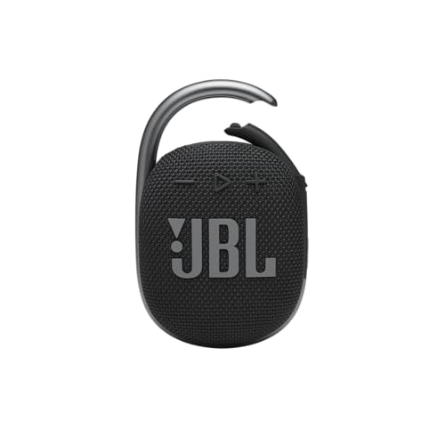 JBL Clip 4 Portable Bluetooth Waterproof Speaker - Black