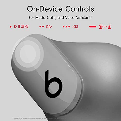 Beats Studio Buds Noise-Canceling True Wireless In-Ear Headphones - Moon Gray - MMT93LL/A