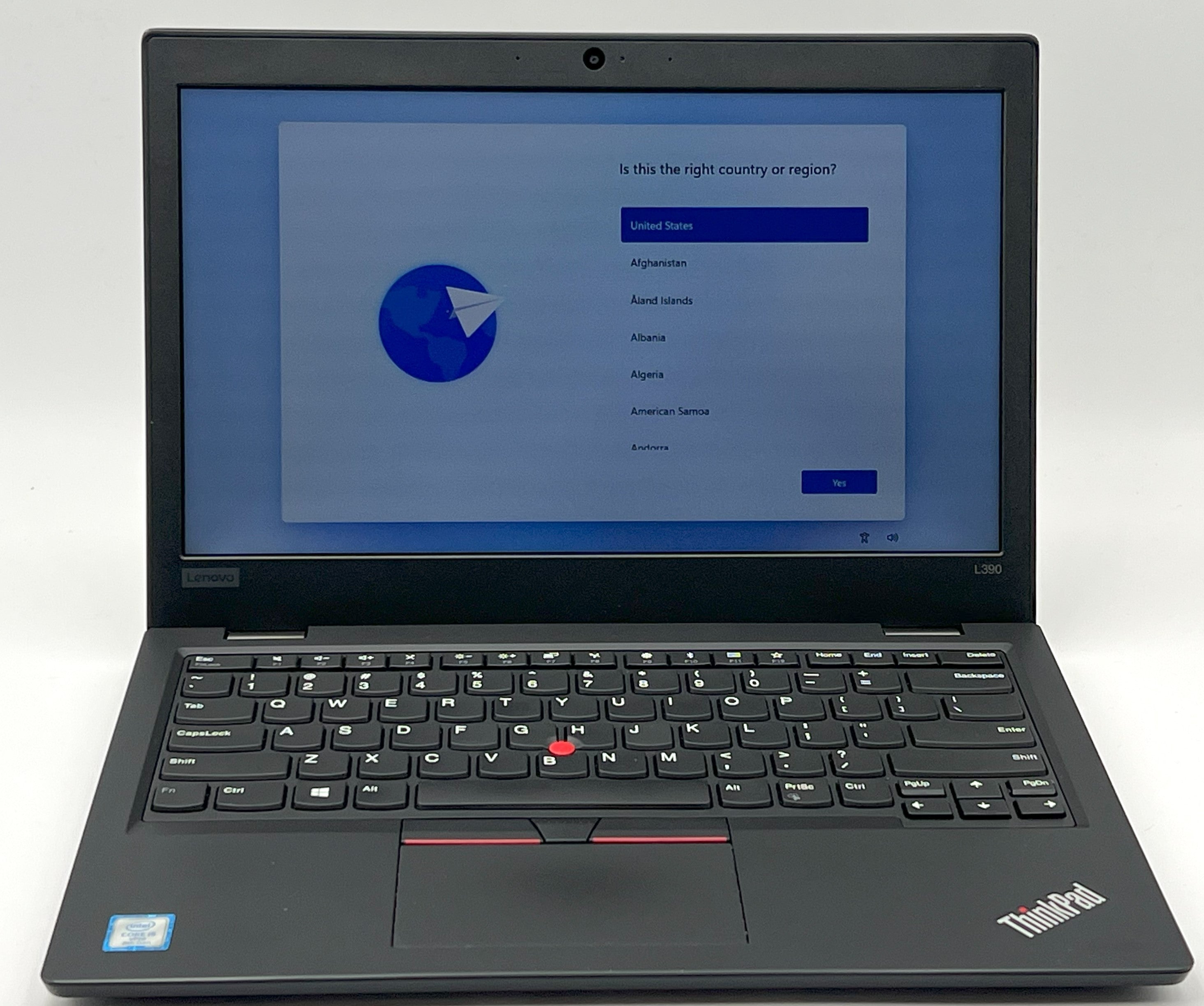 Lenovo ThinkPad L390 - WXGA - i5-8365U - 16GB RAM - 512GB SSD