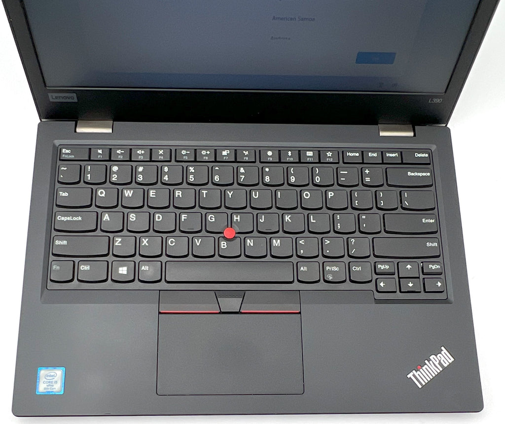 Lenovo ThinkPad L390 - WXGA - i5-8365U - 16GB RAM - 512GB SSD