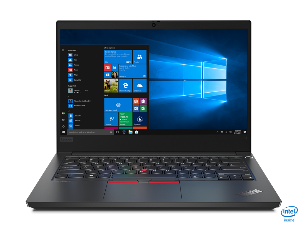 Lenovo ThinkPad E14 - FHD - i5-10210U - 8GB RAM - 500GB SSD - Black