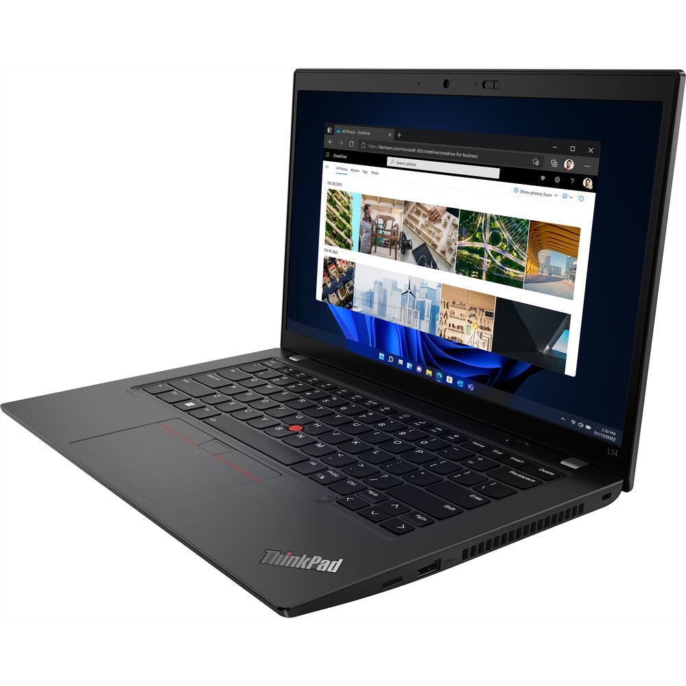 Lenovo - ThinkPad L14 Gen 3 14" FHD Touch-Screen Laptop - AMD Ryzen 5 PRO 5675U - 16GB RAM - 512GB SSD - Black - 21C50011US