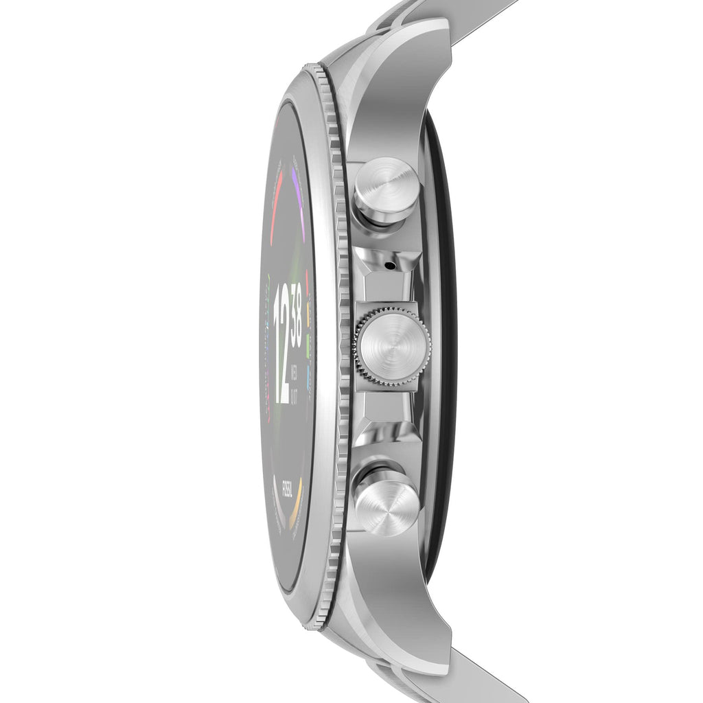 Fossil Gen 6 44mm Stainless Steel Smartwatch w/ Stainless Steel Band - FTW4060V