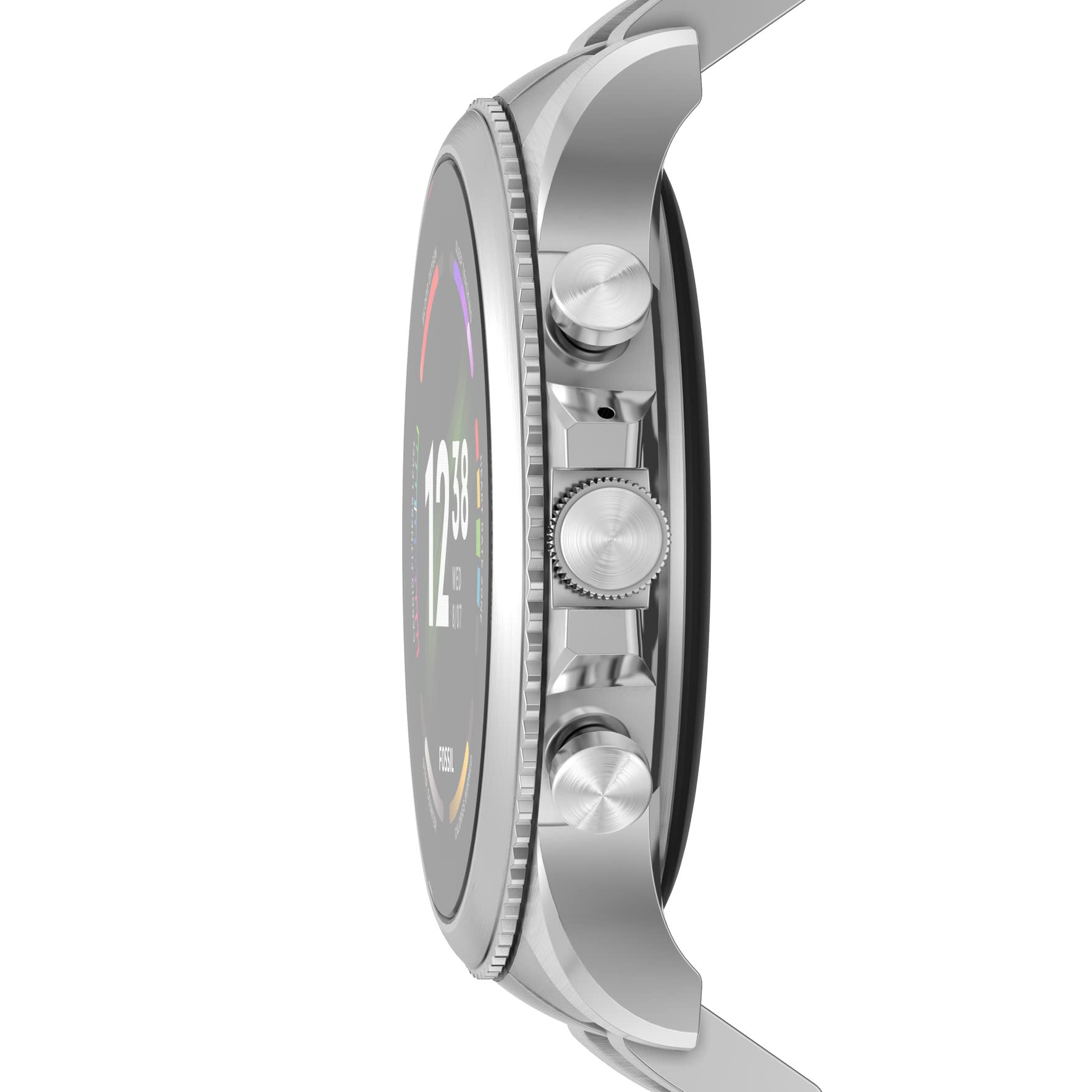 Fossil Gen 6 44mm Stainless Steel Smartwatch w/ Stainless Steel Band - FTW4060V