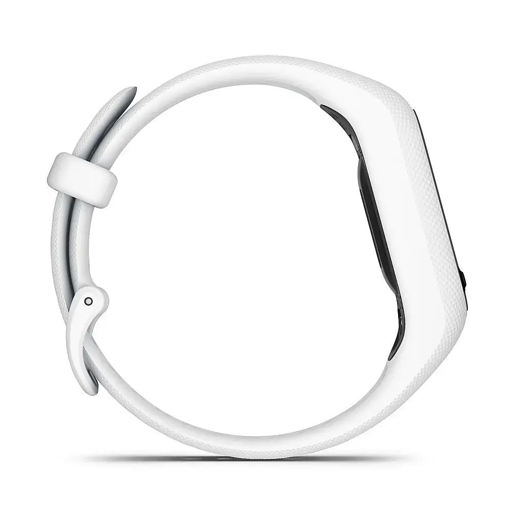 Garmin v¡vosmart 5 Smart Fitness Tracker + Heart Rate ? Small/Medium ? White ? 010-02645-01