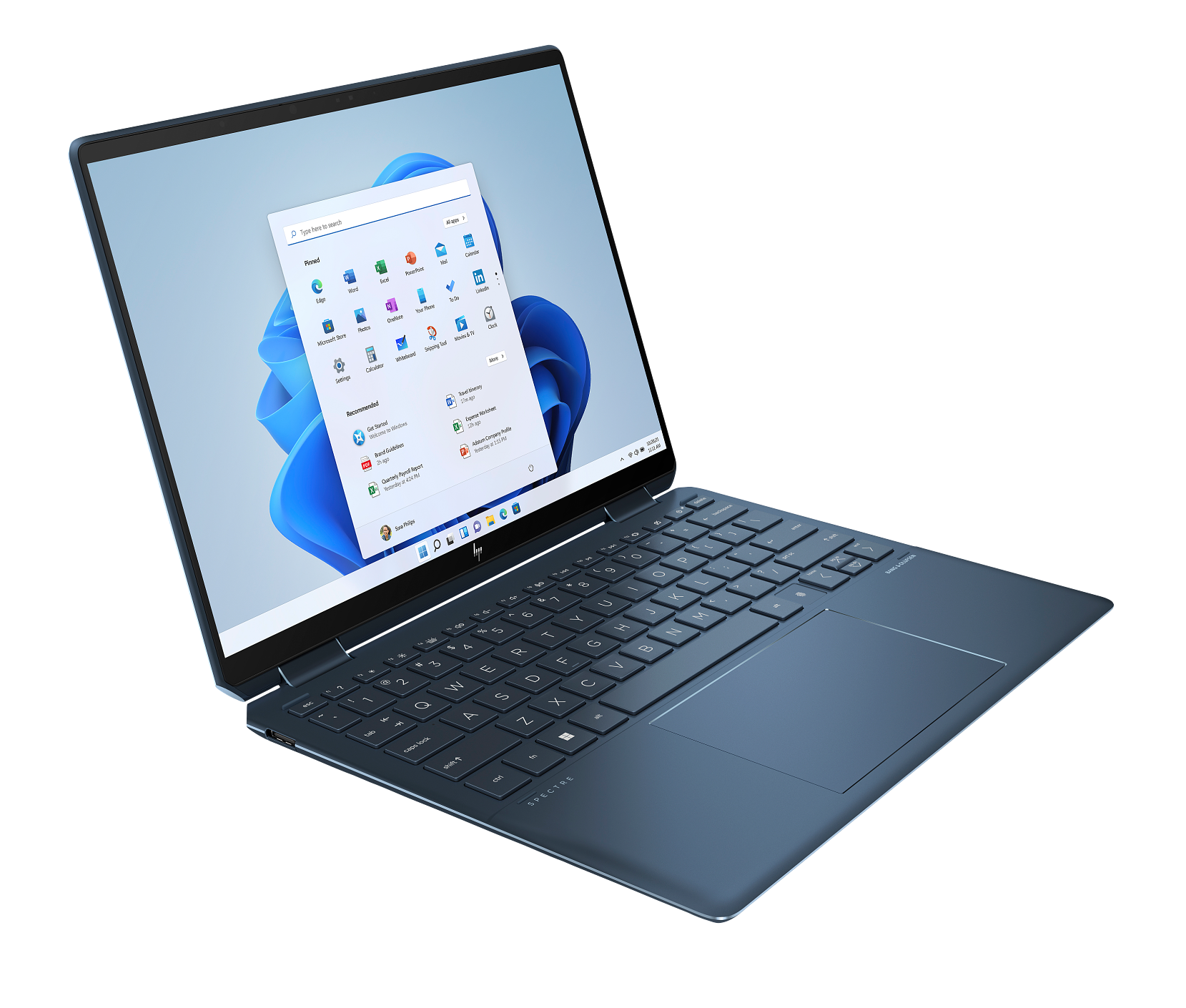 HP Spectre x360 13.5" WUXGA+ 2-in-1 Touch-screen Laptop - Intel Core i7-1355U - 16GB RAM - 1TB SSD - Nocture Blue - 14-ef2047nr