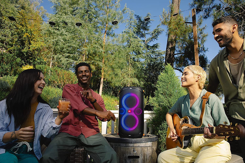 JBL PartyBox 110 ? Portable Bluetooth Party Speaker with Built-in Lights ? Black ? JBLPARTYBOX110AM