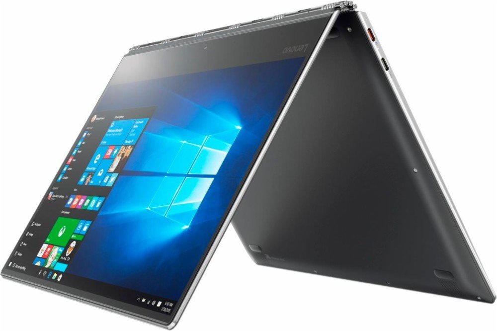 Lenovo - Yoga 910 2-in-1 14" - Intel Core i7 - 8GB RAM - 256GB SSD - Silver - 80VF002JUS