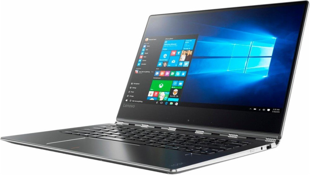 Lenovo - Yoga 910 2-in-1 14" - Intel Core i7 - 8GB RAM - 256GB SSD - Silver - 80VF002JUS