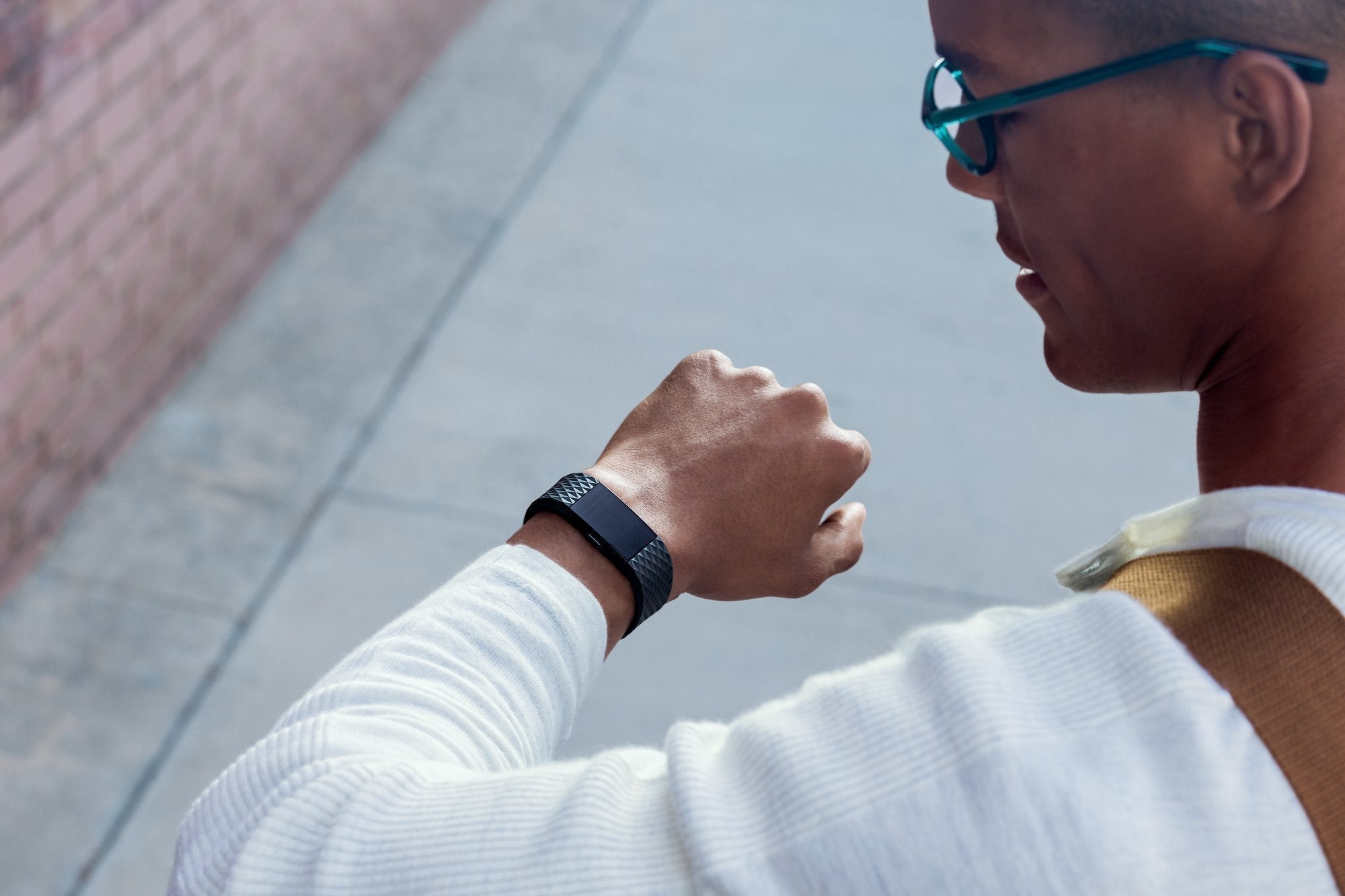 Fitbit Charge 2 Heart Rate + Fitness Wristband, Special Edition ? Gunmetal ? Small ? FB407GMBKS
