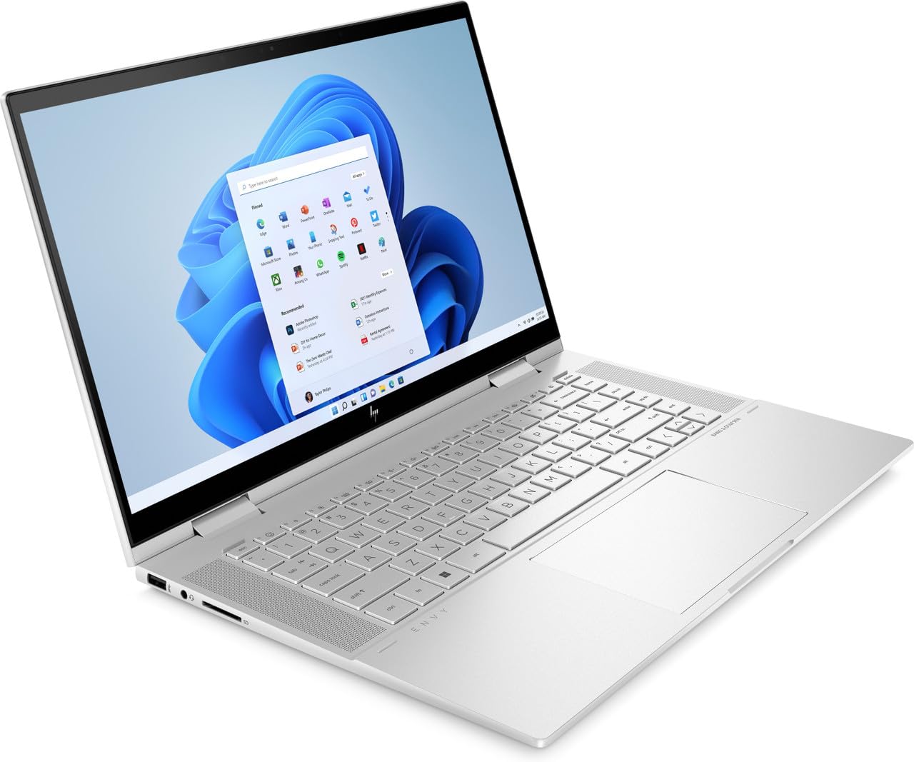 HP Envy x360 2-in-1 Laptop - 15.6" FHD Touchscreen - Intel Core i7-1260P - 16GB RAM - 1TB SSD - Silver - 15-ES2083CL
