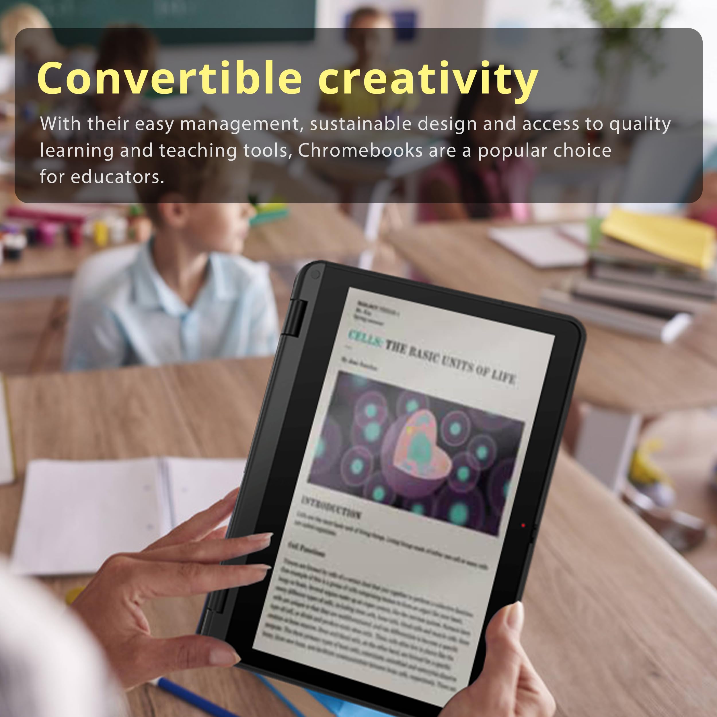 Lenovo 300e Chromebook Gen 3 - HD Touch - AMD 3015Ce - 4GB RAM - 32GB SSD - Gray - 82JAS03X00