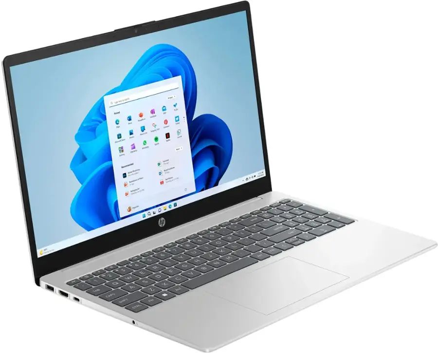 HP Laptop ? 15.6" HD Touch ? Intel Core i5-1235U ? 8GB RAM ? 512GB SSD ? Silver ? 15-fd0005dx