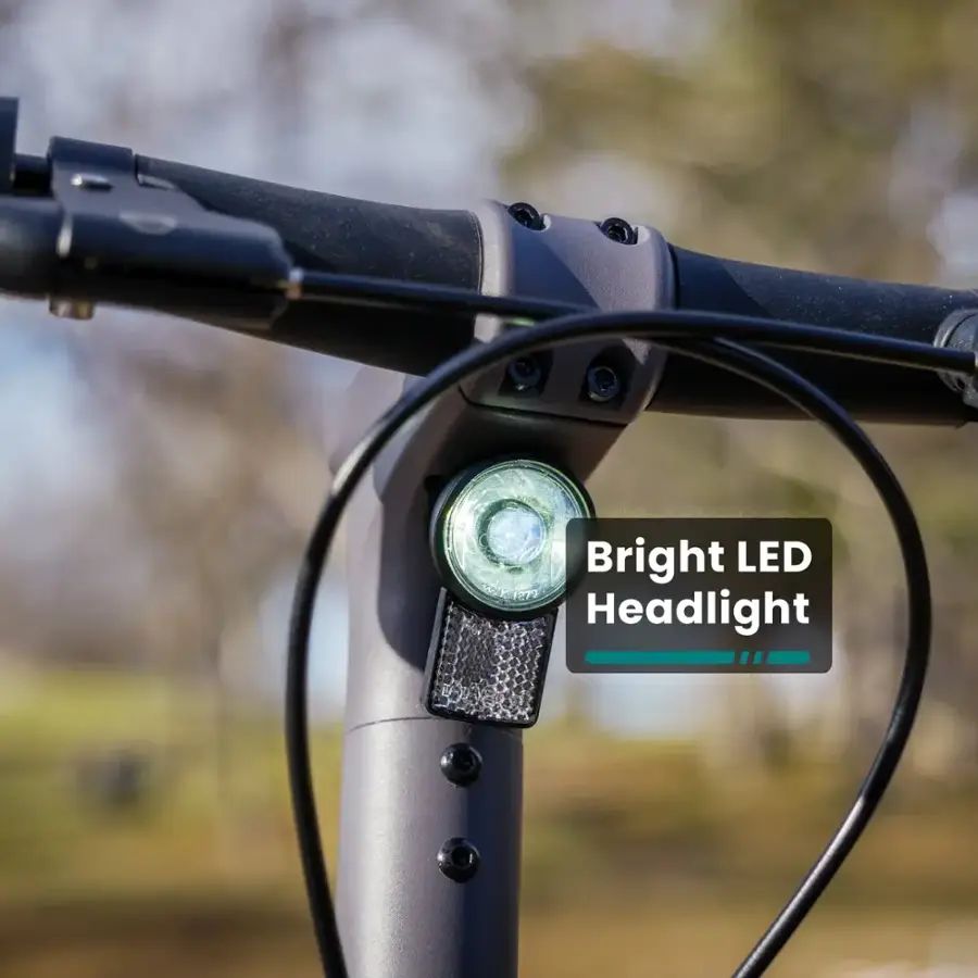 GoTrax - G6 Commute Electric Scooter w/48mi Max operating Range & 20 Max Speed - Gray