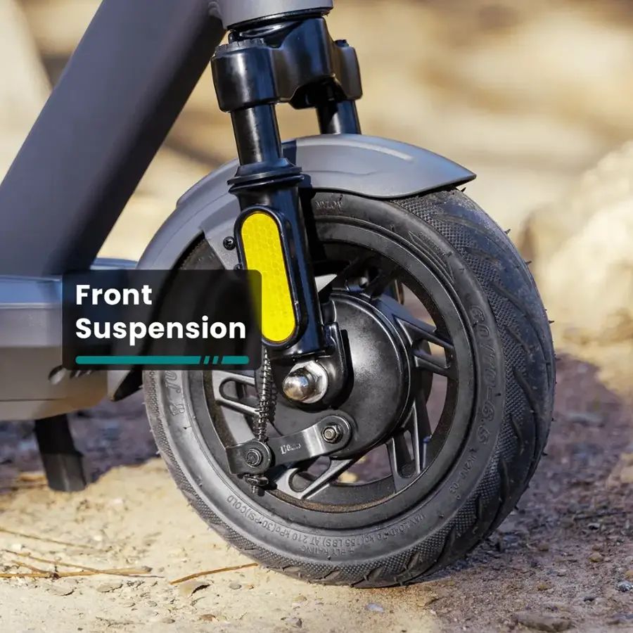 GoTrax - G6 Commute Electric Scooter w/48mi Max operating Range & 20 Max Speed - Gray