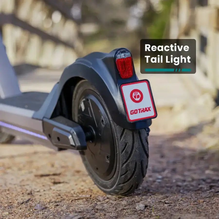 GoTrax - G6 Commute Electric Scooter w/48mi Max operating Range & 20 Max Speed - Gray