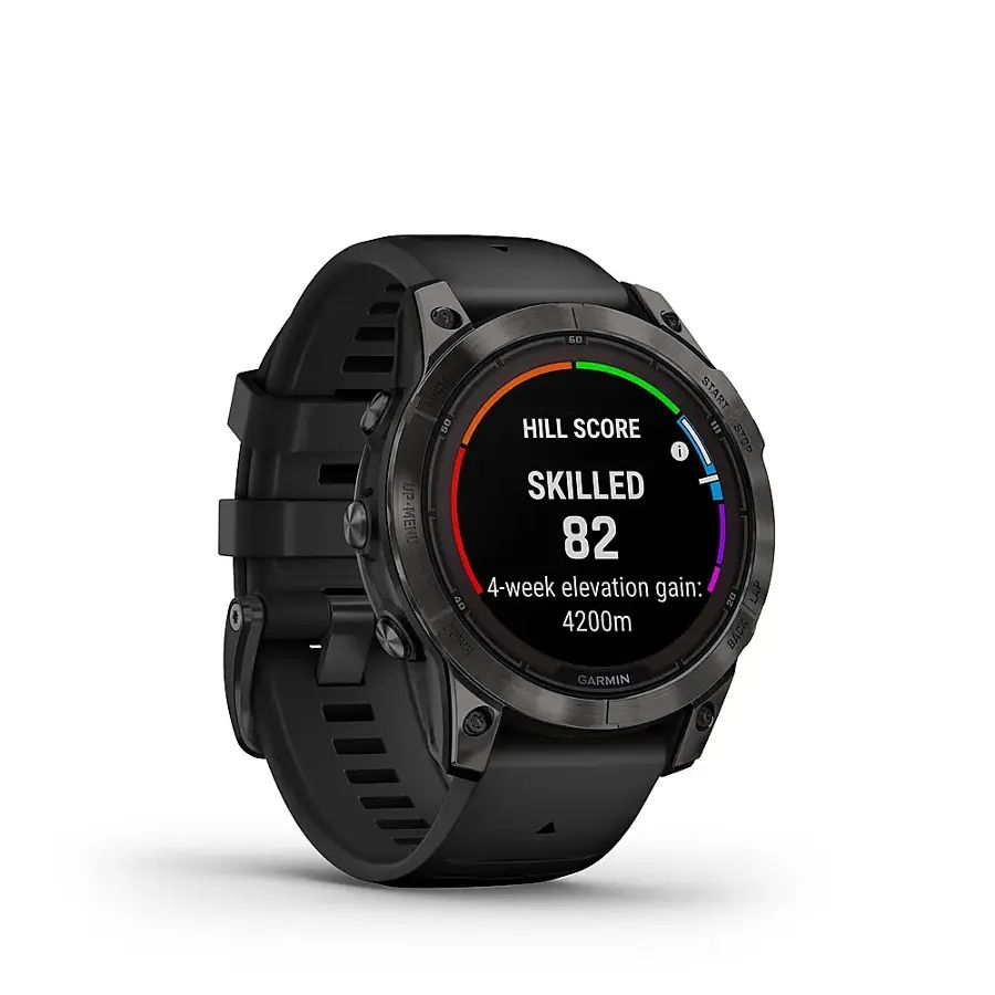 Garmin fenix 7 Pro Solar Sapphire ? 47mm GPS ? Carbon Gray DLC Titanium ? 010-02777-10