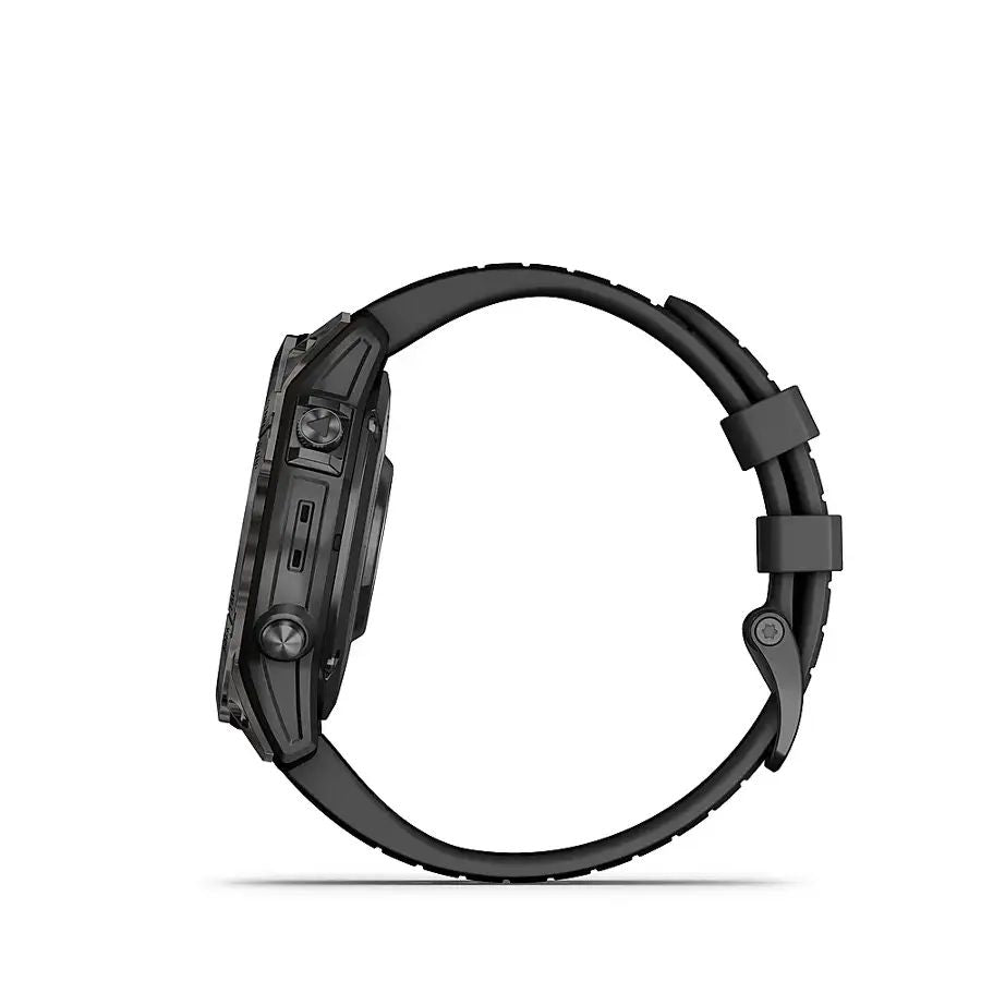 Garmin fenix 7 Pro Solar Sapphire ? 47mm GPS ? Carbon Gray DLC Titanium ? 010-02777-10