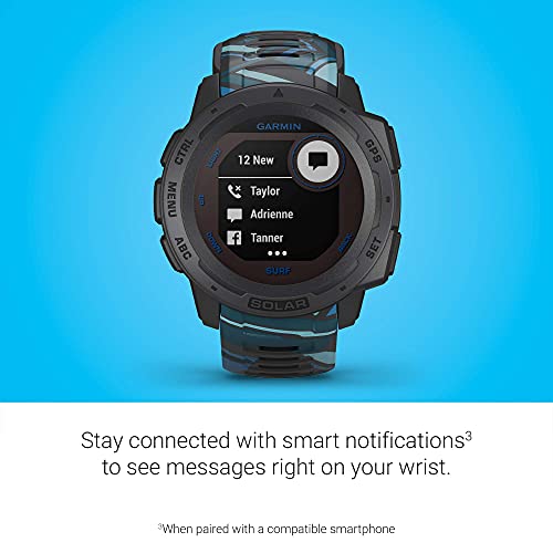 Garmin Instinct Solar Surf ? 45mm Fiber ? Pipeline Case and Band ? 010-02293-17