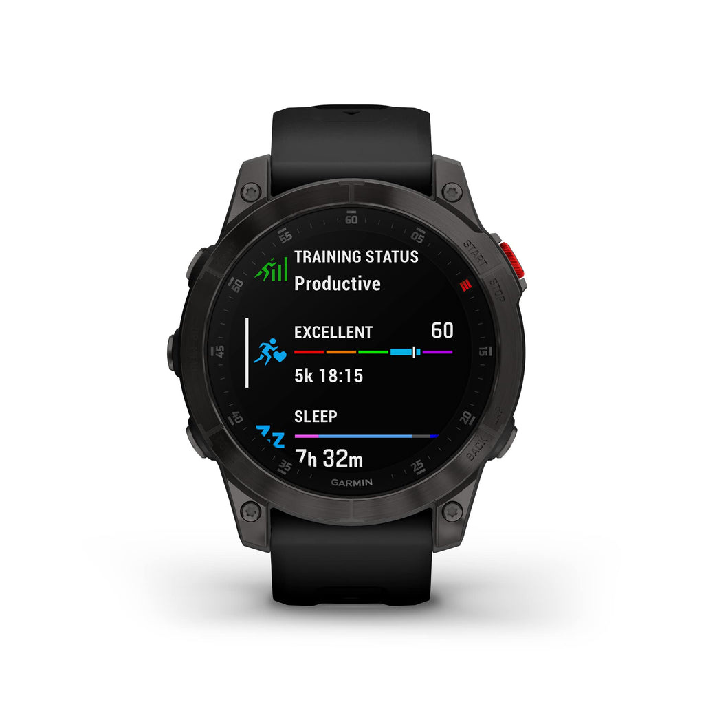 Garmin epix (Gen 2) GPS Smartwatch ? 47mm ? Fiber-Reinforced Polymer with Titanium Bezel ? 010-02582-10
