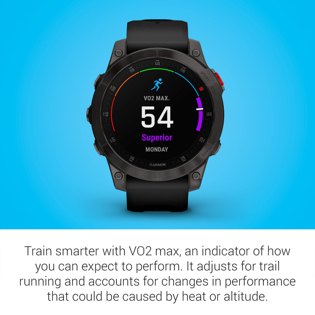 Garmin epix (Gen 2) GPS Smartwatch ? 47mm ? Fiber-Reinforced Polymer with Titanium Bezel ? 010-02582-10