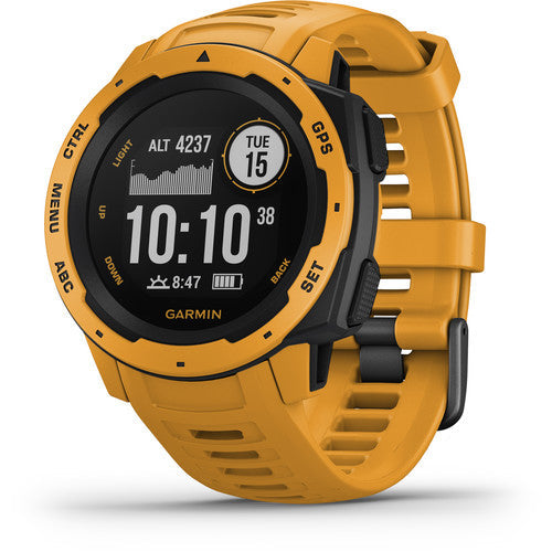 Garmin Instinct Outdoor 45mm Fiber Sunburst w/ Sunburst Silicone Band - 010-02064-03