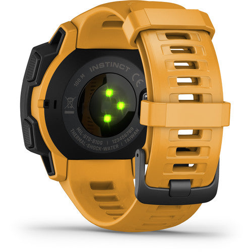 Garmin Instinct Outdoor 45mm Fiber Sunburst w/ Sunburst Silicone Band - 010-02064-03