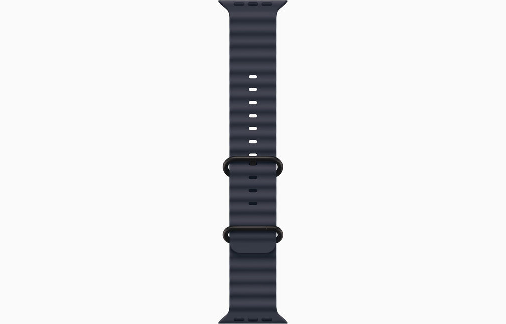 Apple Watch Ultra 2 (GPS+Cellular) 49mm Titanium Case with Black Ocean Band - Black